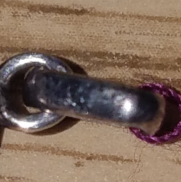 New Sterling silver Mexican Birds eye opal pendant - Picture 2 of 6